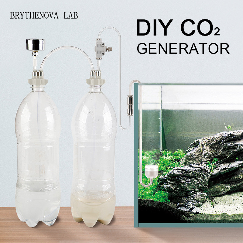 Aquaponics Fish Tank - CO2 Generator Aquarium Planted Tank CO2