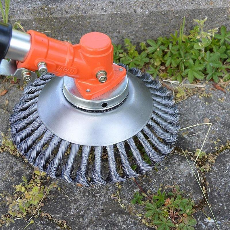 Gardening Tools To Remove Weeds - Steel Wire Weeding Garden Weed Wheel