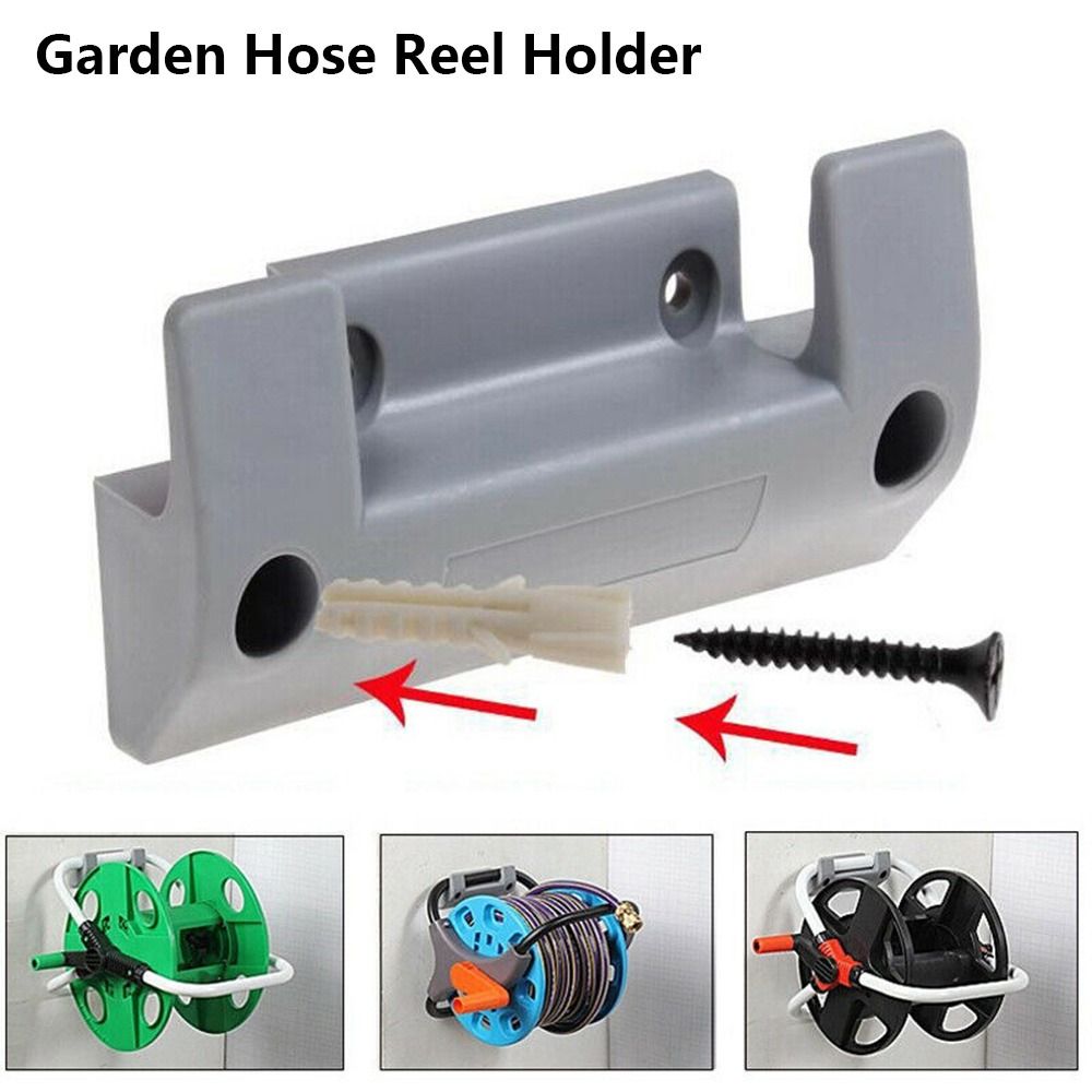 Gardening Tools Range - Plastic Garden Hose Reel Holder Wall