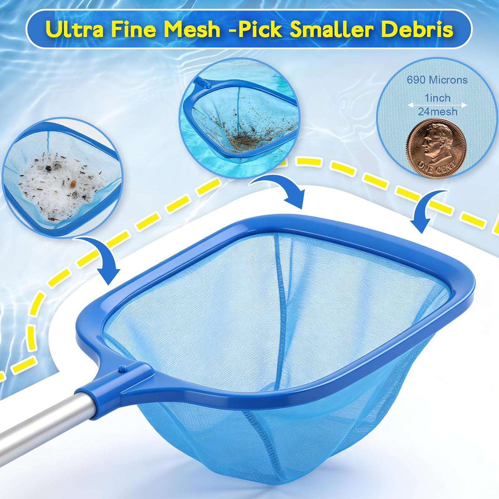 Gardening Tools Rake - Pool Net Skimmer Water Mesh Filtration