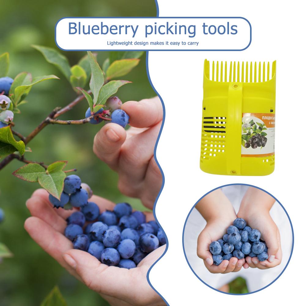 Gardening Tools Rake - Fruit Picker Handle Blueberry Collection Harvester