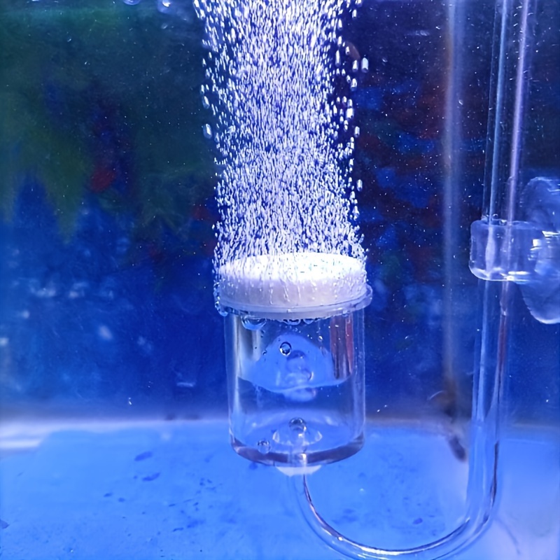 Aquaponics Fish Tank - Aquarium Glass CO2 Atomizer Diffuser Bubble