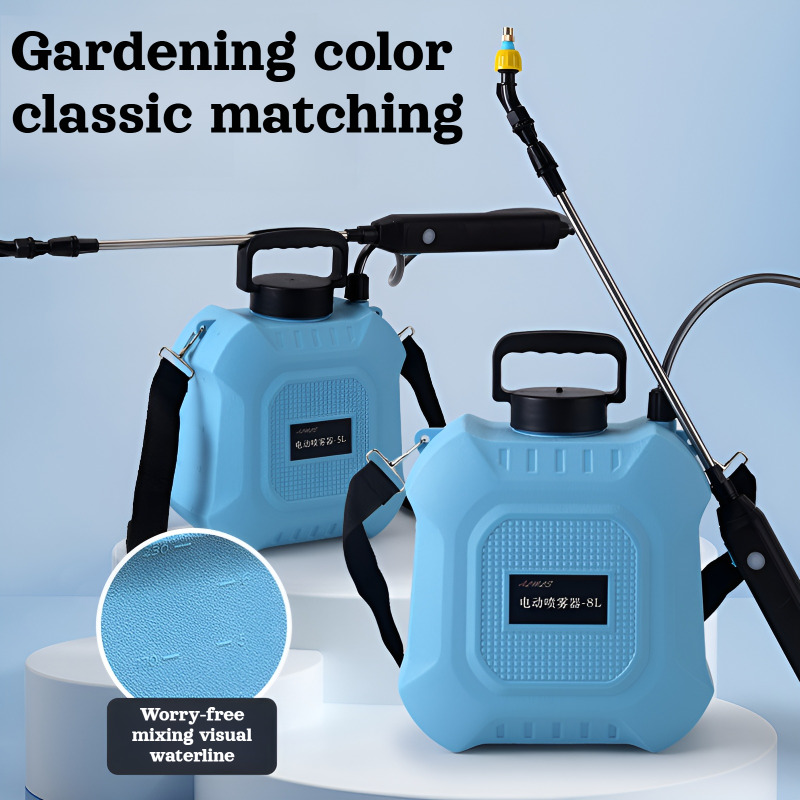Gardening Tools Rake - 5L/8L USB Rechargeable Electric Watering Can