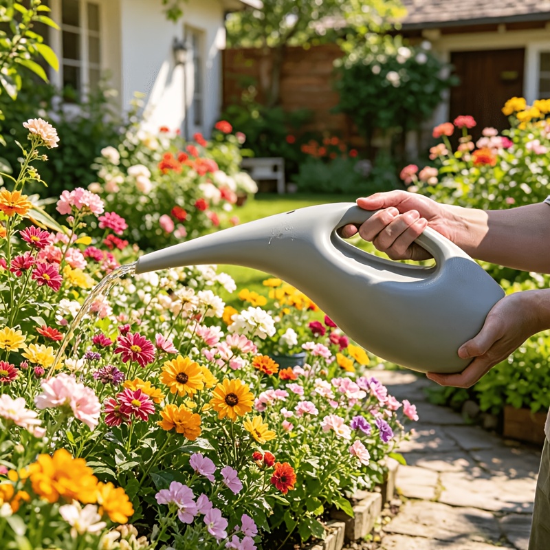 Gardening Tools Watering Can - Large Capacity Plastic Watering Can Long