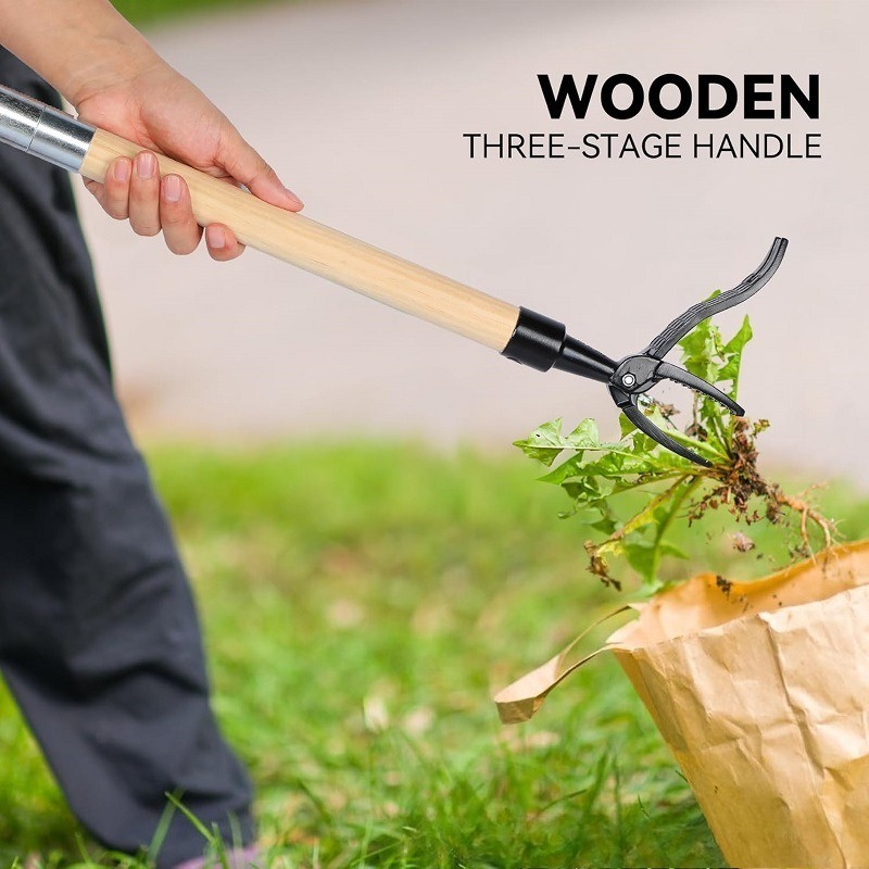 Gardening Tools To Remove Weeds - Standing Weed Puller Tool - Adjustable