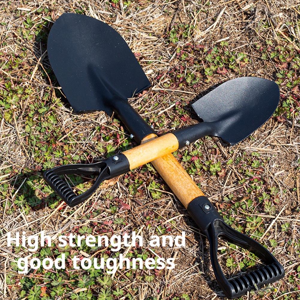 Gardening Tools For 10 Year Olds - 36cm Garden Shovel WIth Wooden Handle