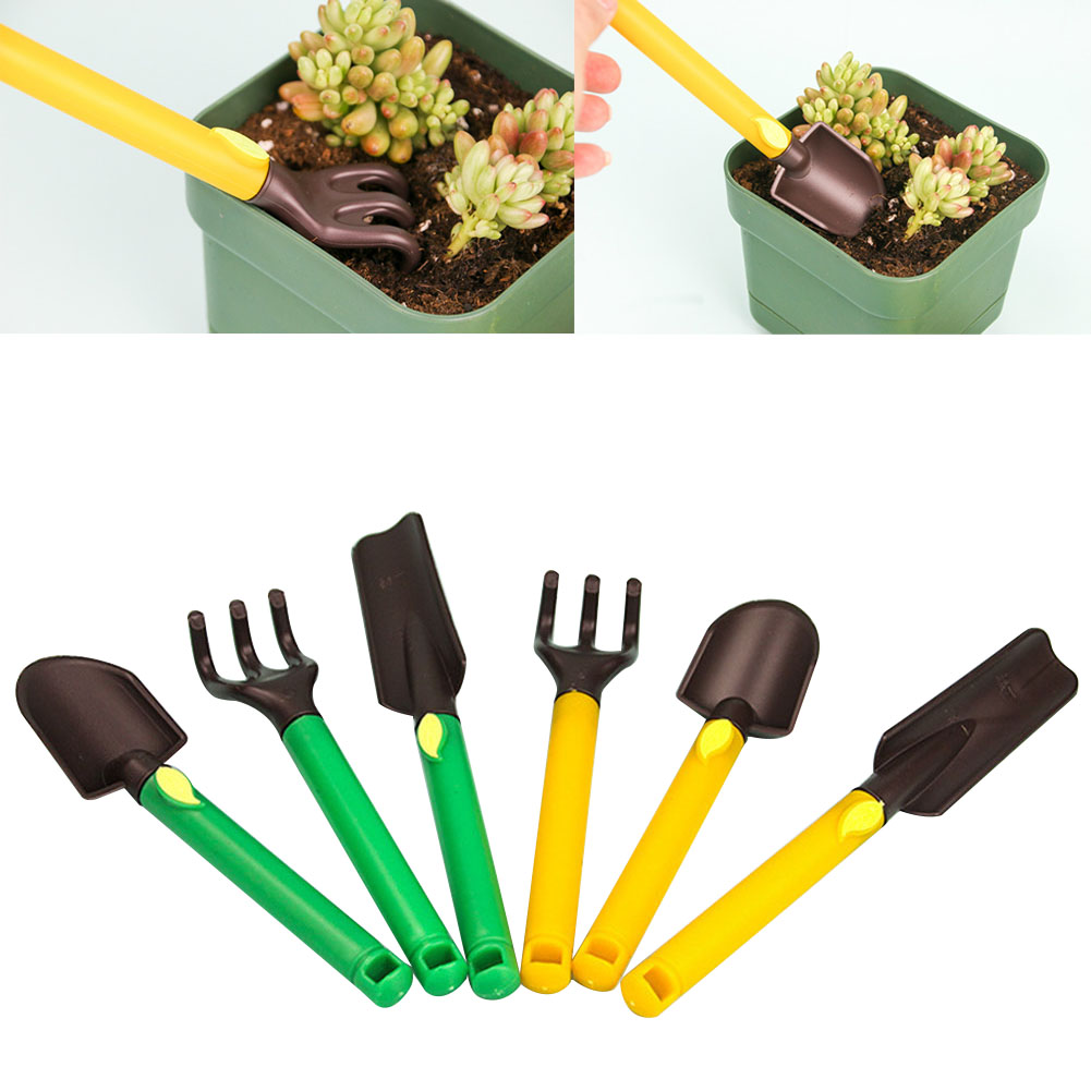 Gardening Tools Cute - 3pcs Kids Gardening Tools Kit Plastic