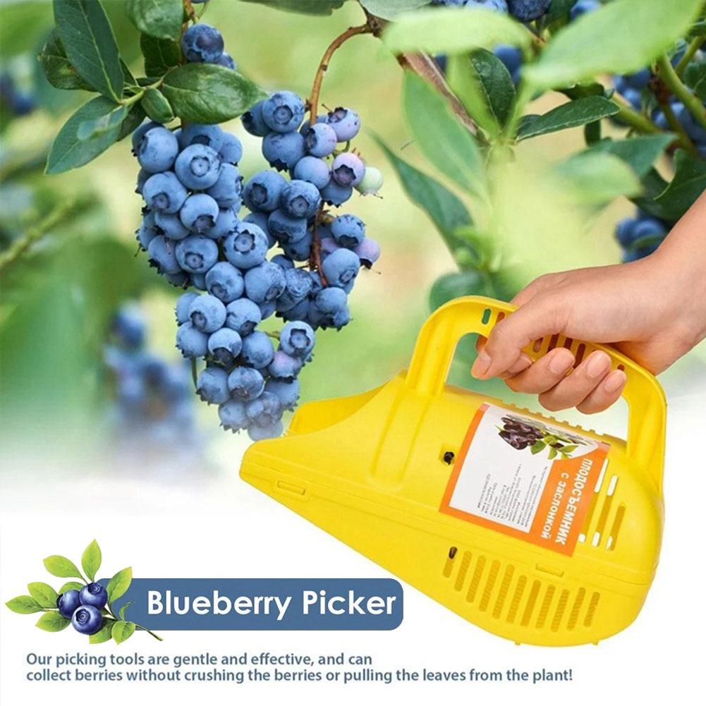Gardening Tools Rake - Portable Blueberry Harvester Tool Lightweight Rake
