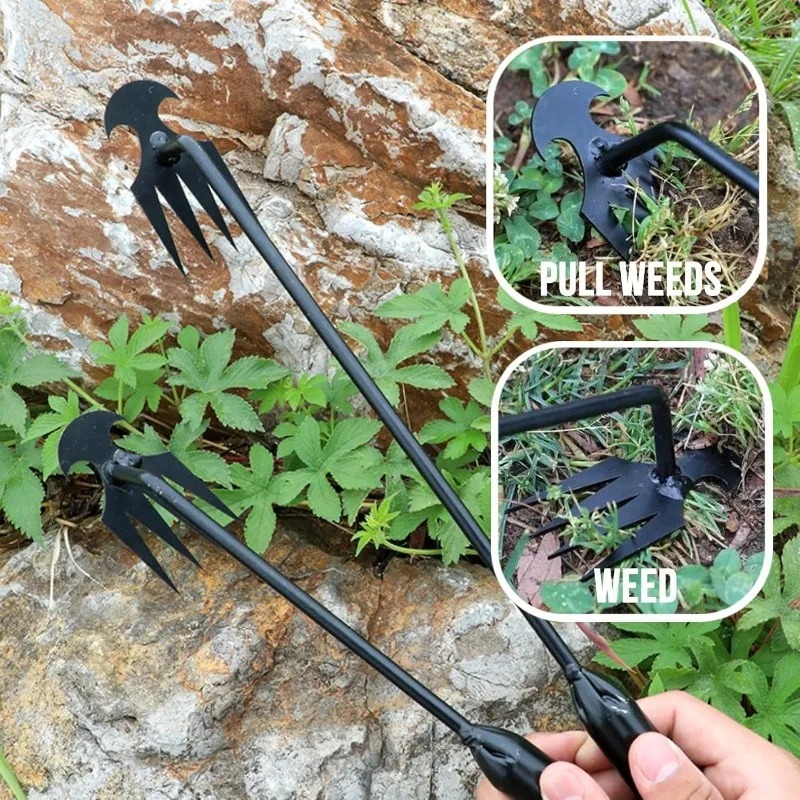 2 in 1 Garden Rake Manual Seed - Gardening Tools To Remove Weeds ulasan dan harga