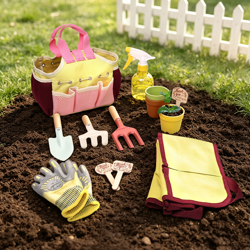 Kids Garden Tool Set Pretend P - Gardening Tools Gift Set ulasan dan harga