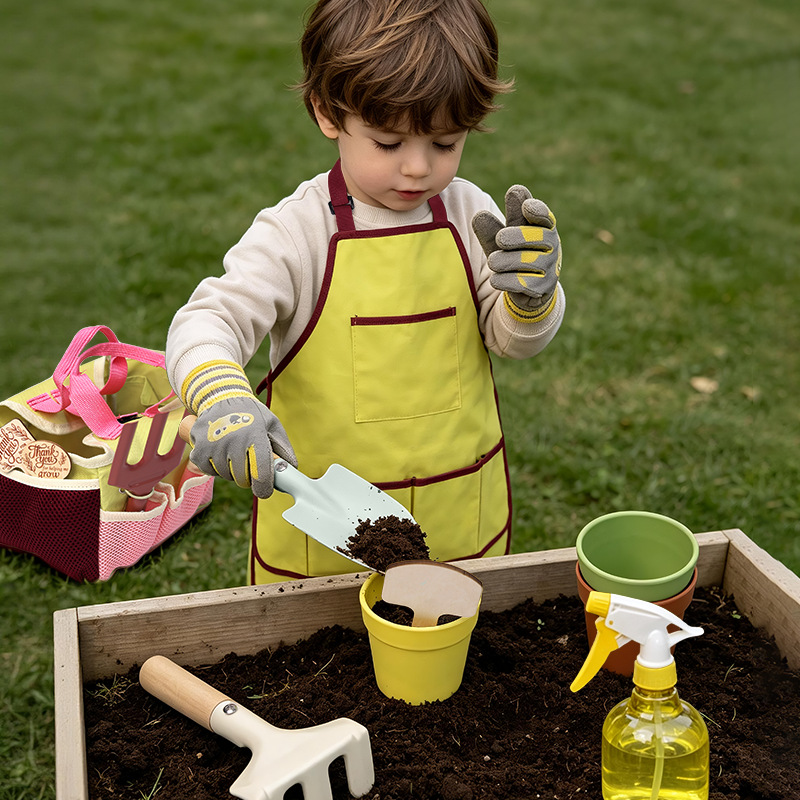 Kids Garden Tool Set Pretend P - Gardening Tools Gift Set ulasan dan harga