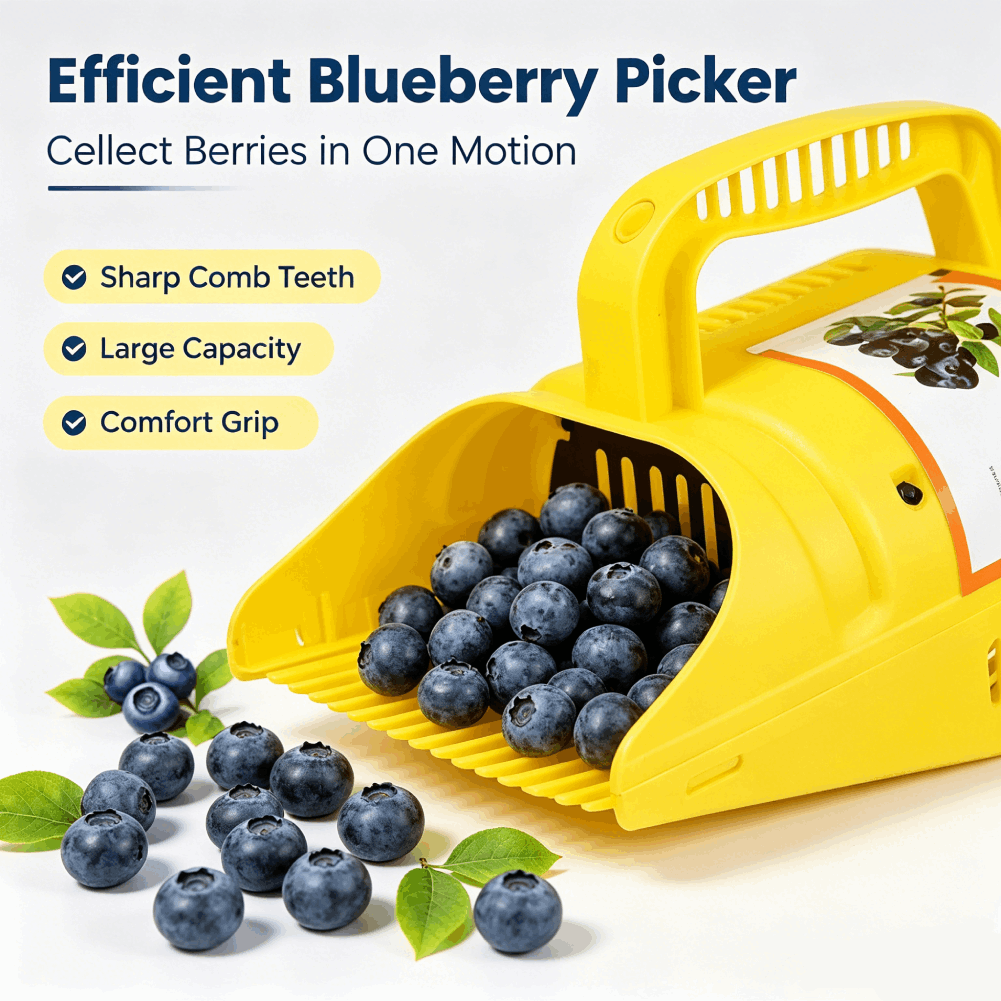 Blueberry Picker Rake | Effici - Gardening Tools Rake ulasan dan harga