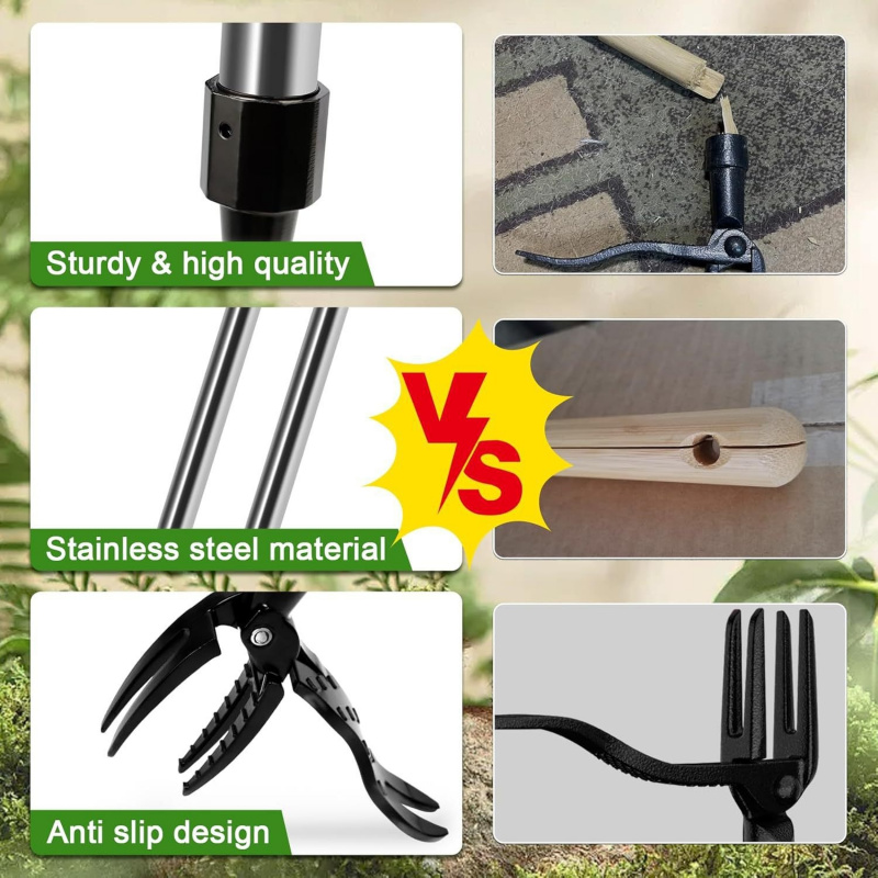Weeding Tool, Stand-up Manual  - Gardening Tools To Remove Weeds ulasan dan harga