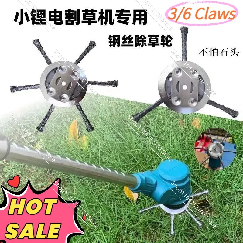 6 Inch Steel Wire Weed Brush T - Gardening Tools To Remove Weeds ulasan dan harga