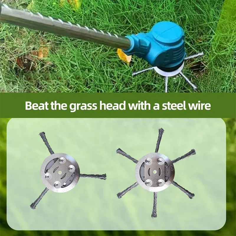 6 Inch Steel Wire Weed Brush T - Gardening Tools To Remove Weeds ulasan dan harga