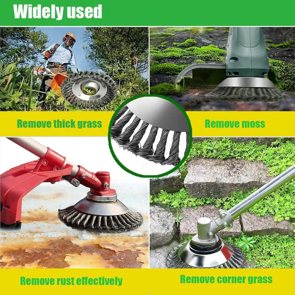 4/6/10inch Steel Wire Brush Tr - Gardening Tools Gift Set ulasan dan harga