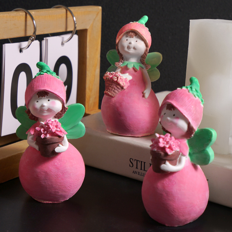 3D Cute Fairy Silicone Molds D - Gardening Tools Cute ulasan dan harga