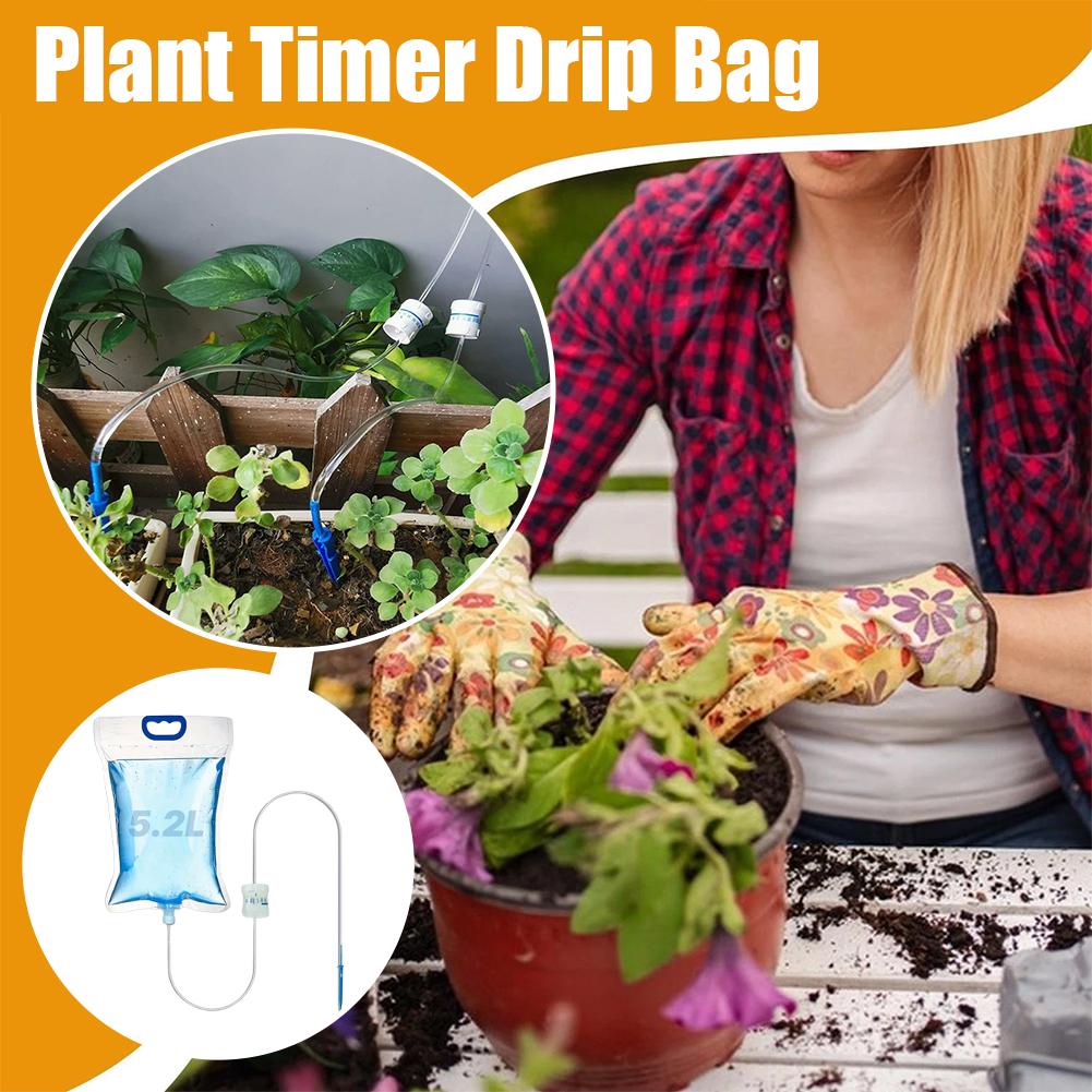 5.2L Adjustable Automatic Drip - Gardening Tools Watering Can ulasan dan harga