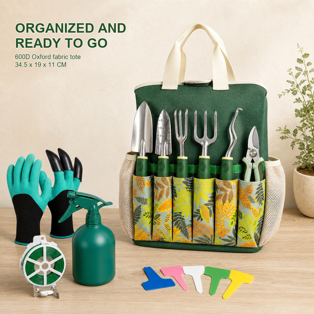 16 Piece Garden Tool Set Alumi - Garden Hand Trowel ulasan dan harga