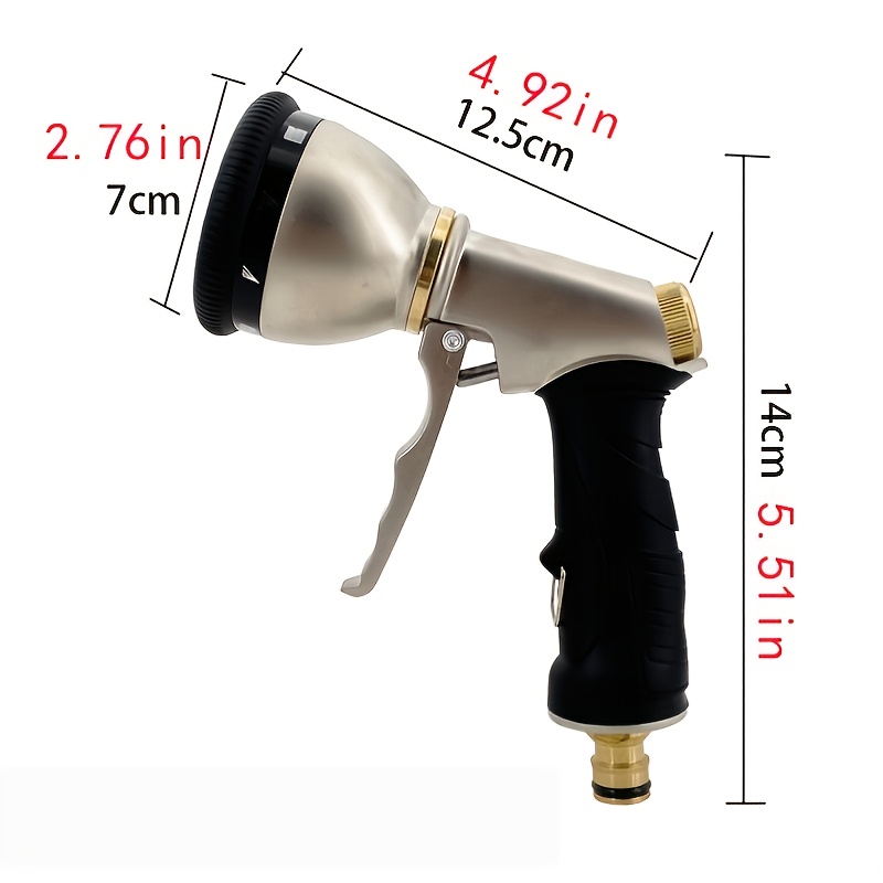 Garden Water Gun Hose Nozzle,  - Gardening Tools Watering Can ulasan dan harga