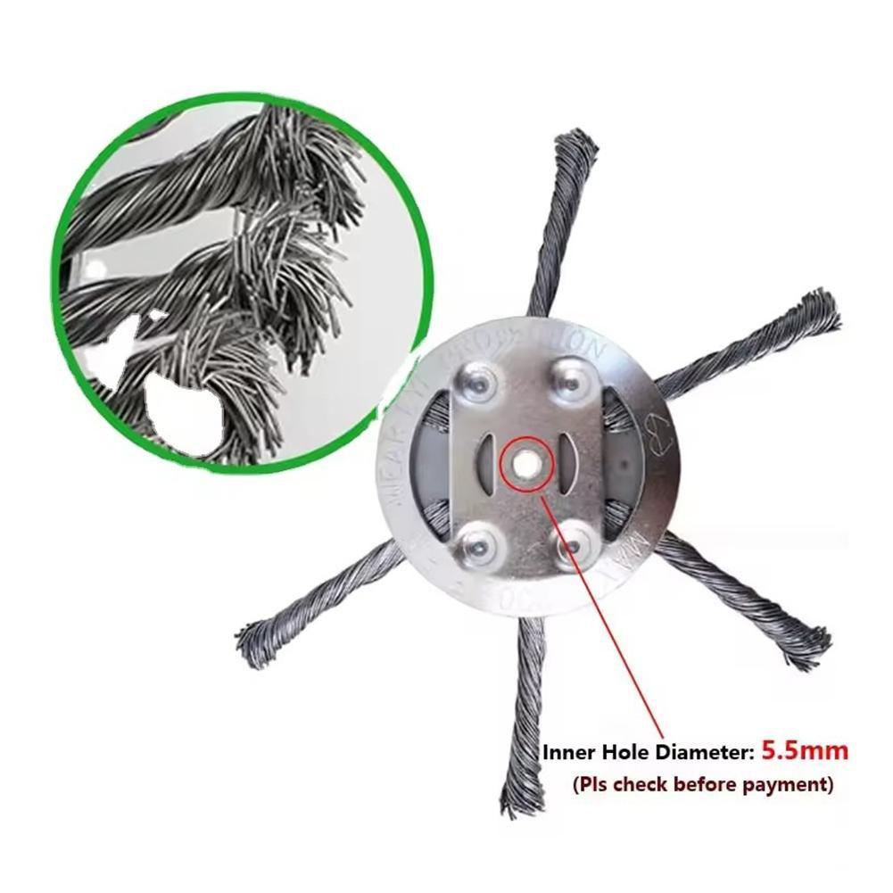 Universal Brush Cutter Head 6/ - Gardening Tools Gift Set ulasan dan harga