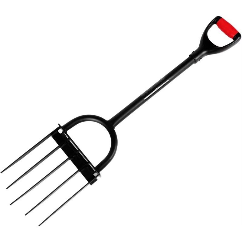 Heavy Duty 5 Tine Pitchfork Ga - Spade Digging Fork ulasan dan harga