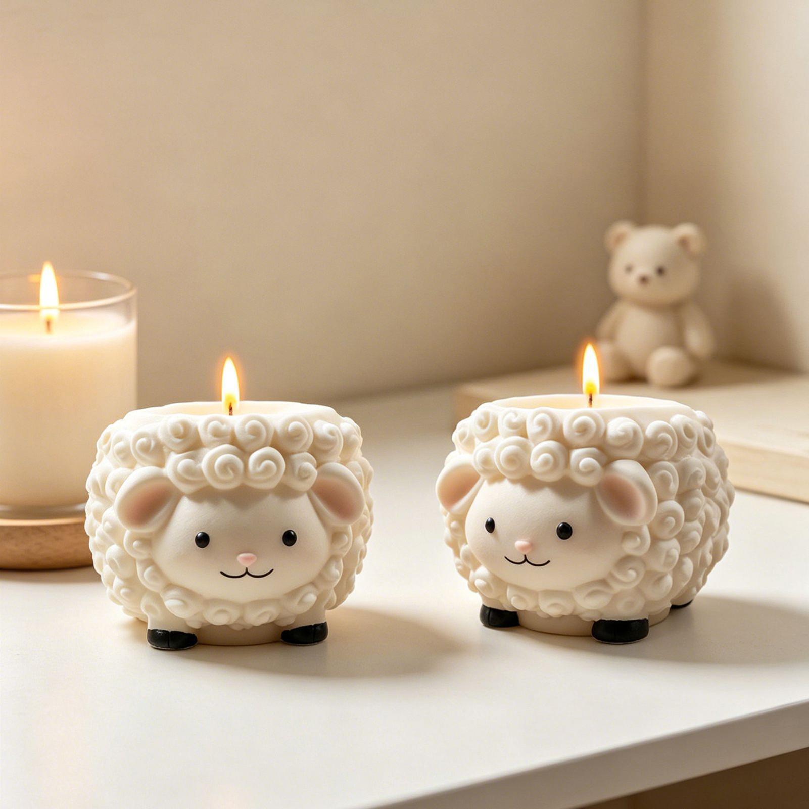 Animal Molds Cute 3D Goat Stat - Gardening Tools Cute ulasan dan harga