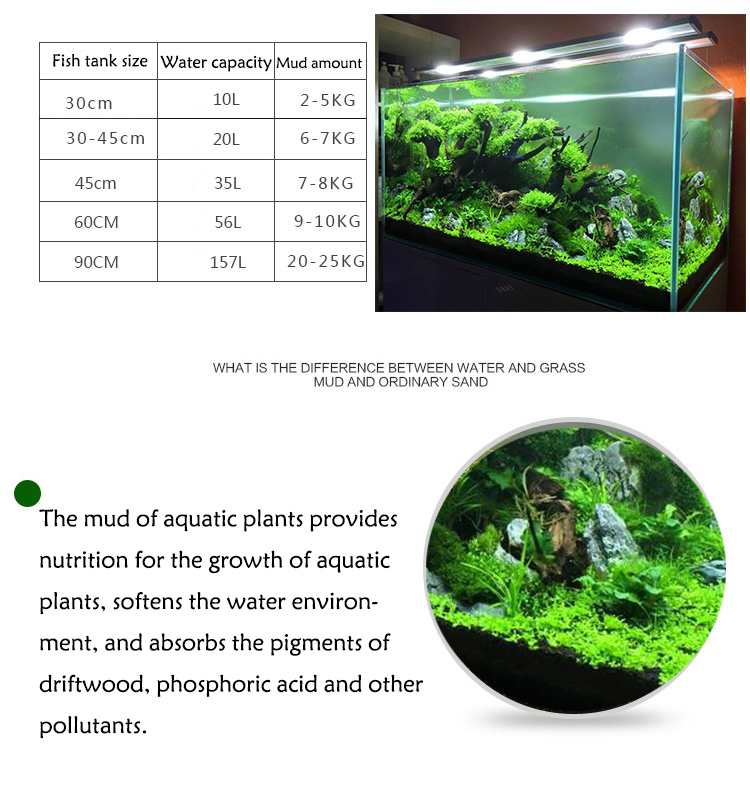 Aquarium Plant Seeds Soil Fish - Aquaponics Fish Tank ulasan dan harga