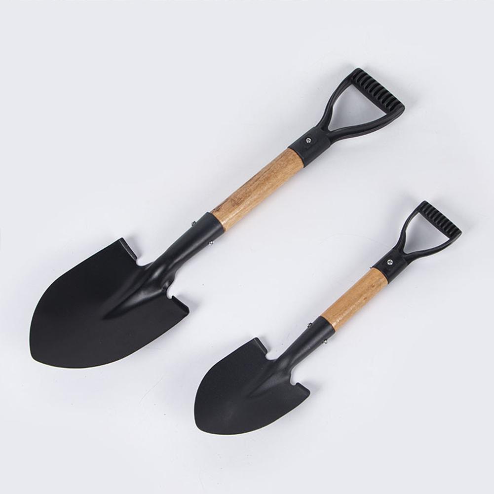 36cm Garden Shovel WIth Wooden - Gardening Tools For 10 Year Olds ulasan dan harga