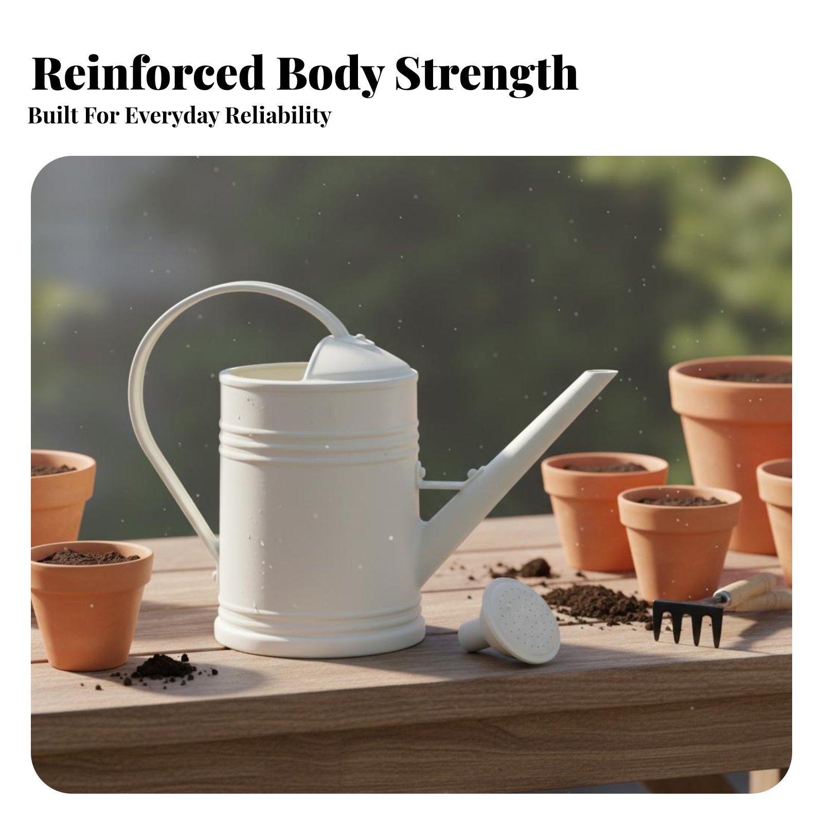 Watering Can with Long Spout P - Gardening Tools Watering Can ulasan dan harga