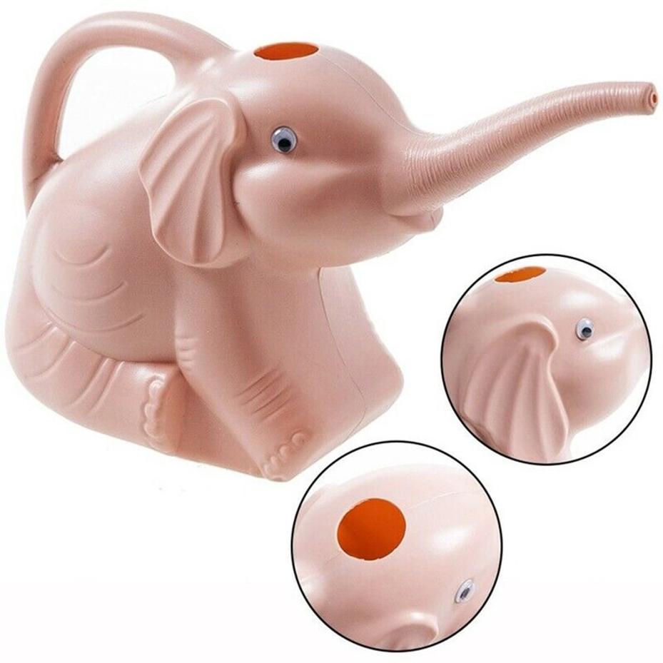 1 Pcs New Cute Plastic Elephan - Gardening Tools Watering Can ulasan dan harga