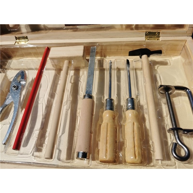 Children Real Life Wooden Carp - Gardening Tools For 10 Year Olds ulasan dan harga