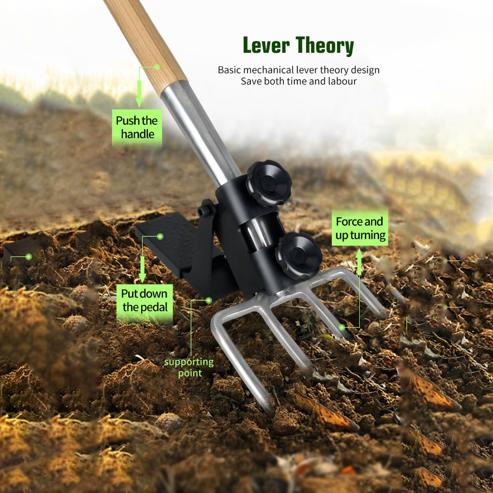 Lever Principle Design Digging - Spade Digging Fork ulasan dan harga