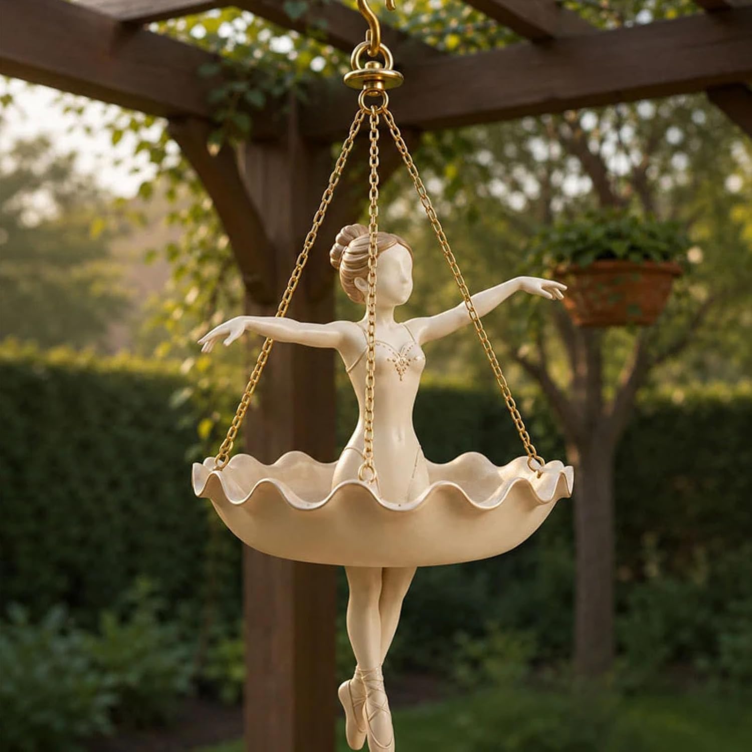 Ballet Dancer Hanging Planter  - Gardening Tools Cute ulasan dan harga
