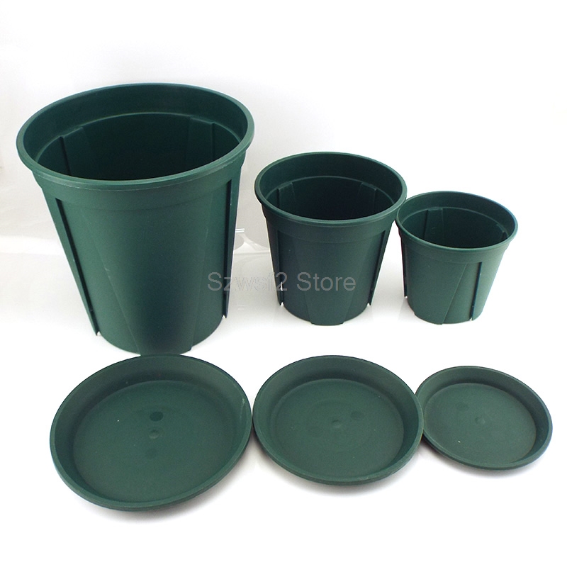 5/10pcs Green Plastic Plant Fl - Gardening Tools Cute ulasan dan harga