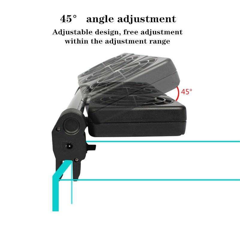 1/2/3/4 Aquarium Fans Chillers - Aquaponics Fish Tank ulasan dan harga